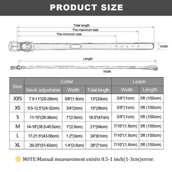 Εξατομικευμένο σετ κολάρου και λουριών σκύλου από αληθινό δέρμα κολάρα κατοικίδιων ζώων Λουρί για βόλτες σκύλους για μικρά μεγάλα σκυλιά Pitbull XXS-XL