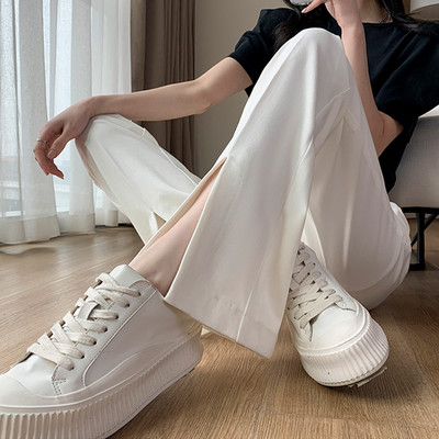 Naiste vabaaja püksid rasedatele - lõhikuga