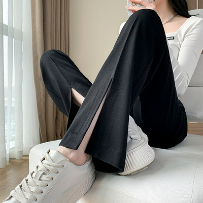 Naiste vabaaja püksid rasedatele - lõhikuga