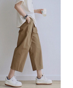 Pantaloni de dama cu picioare late pentru gravide