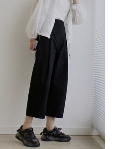 Pantaloni de dama cu picioare late pentru gravide