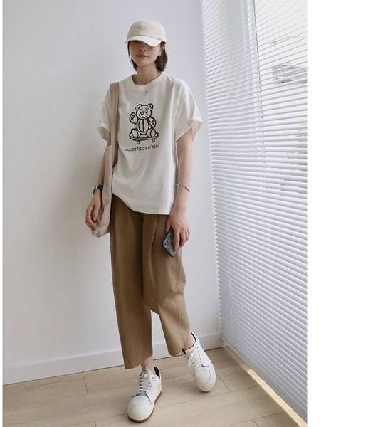 Pantaloni de dama cu picioare late pentru gravide