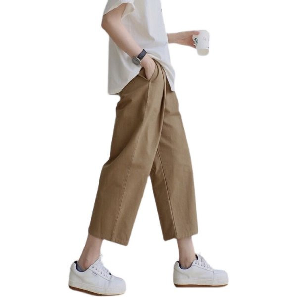 Pantaloni de dama cu picioare late pentru gravide