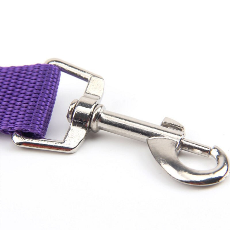 Centura de siguranță reglabilă pentru mașină pentru animale de companie Scaun din nailon pentru scaun pentru pisici pentru cațeluș și pisică.