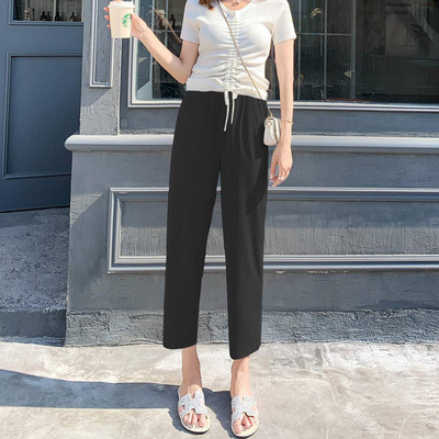 Γυναικείο παντελόνι για εγκύους - σε δύο χρώματα