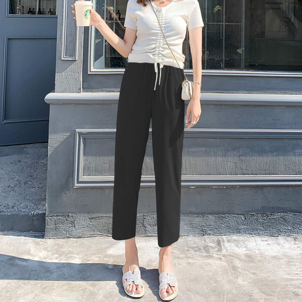 Γυναικείο παντελόνι για εγκύους - σε δύο χρώματα