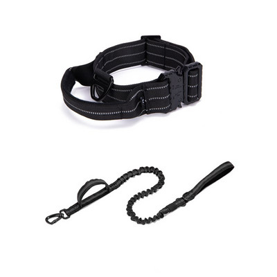 Raske koera kaelarihm taktikaline kaelarihma komplekt Reguleeritavad helkurrihmad koerte treenimiseks keskmise suurusega koertele Aksessuaarid jahiks
