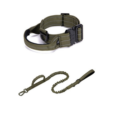 Raske koera kaelarihm taktikaline kaelarihma komplekt Reguleeritavad helkurrihmad koerte treenimiseks keskmise suurusega koertele Aksessuaarid jahiks