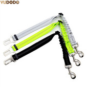 Ελαστική νάιλον ζώνη αυτοκινήτου σκύλου 3 χρωμάτων Ρυθμιζόμενη εύκαμπτη ανακλαστική ζώνη ασφαλείας ταξιδιού για σκύλους Επέκταση ζώνης σκύλου