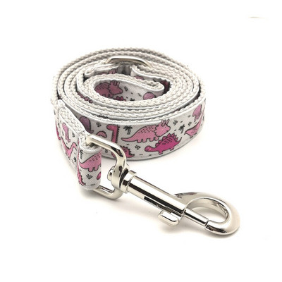 Guler personalizat pentru animale de companie de dinozaur Etichetă de identificare personalizată cu nume de cățeluș, zgarda de bază pentru câini cu desene animate, cu gravură gratuită