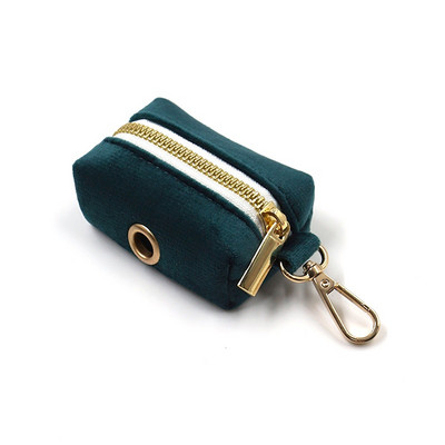 Εκλεκτής ποιότητας σμαραγδένιο πράσινο λουρί σκύλου Εξατομικευμένο χοντρό βελούδο πολυτελές κολάρο σκύλου με ρυθμιζόμενο μαλακό λουρί για παπιγιόν για σκύλους