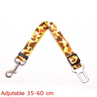 Koerte auto turvavööd Turvavöö Koera reguleeritav täiskaameraga lemmikloomade auto reisirihm Koerte rihm Kutsika kaelarihm Lemmikloomatooted XLA004