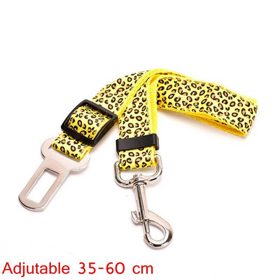 Koerte auto turvavööd Turvavöö Koera reguleeritav täiskaameraga lemmikloomade auto reisirihm Koerte rihm Kutsika kaelarihm Lemmikloomatooted XLA004