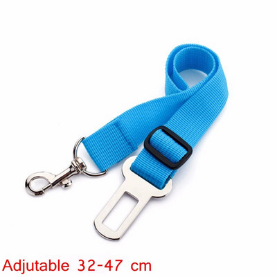 Koerte auto turvavööd Turvavöö Koera reguleeritav täiskaameraga lemmikloomade auto reisirihm Koerte rihm Kutsika kaelarihm Lemmikloomatooted XLA004