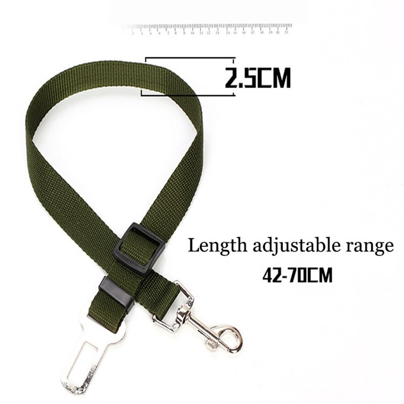 Väike, keskmine lemmiklooma koer kass auto turvavöö koera tarvikud Reguleeritavad rakmed Juhtrihm reisiklamber Kutsika kaelarihm lemmikloomatarbed