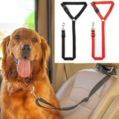 Reguleeritav auto turvavöö lemmikloomatooted Universaalne praktiline kutsika turvavöö reisiklambriga rihm Juhtmed Kassikoera turvarihmad jalutusrihm