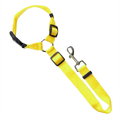 Reguleeritav auto turvavöö lemmikloomatooted Universaalne praktiline kutsika turvavöö reisiklambriga rihm Juhtmed Kassikoera turvarihmad jalutusrihm