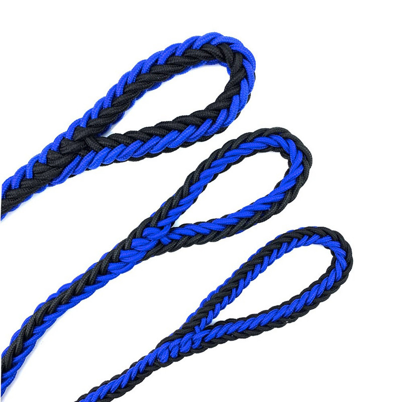 Set guler și lesă pentru câini împletite din nailon Coarda de tracțiune pentru lesă pentru câini mici, mijlocii mari, chien, pitbull, bull terrier, accesorii pentru animale de companie