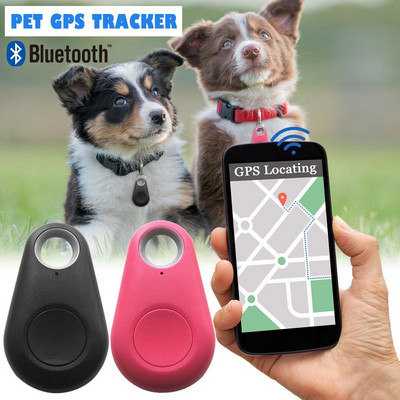 Nutika koera Bluetoothi lokaator Lemmikloomatoode GPS-jälgija alarm kaug-selfie katiku vabastus Automaatne juhtmevaba jälgija lemmikloomadele