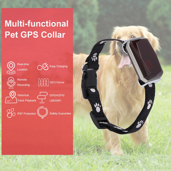 Водоустойчив IP67 Мини домашни любимци GPS AGPS LBS Wifi Tracker Проследяващ нашийник в реално време Куче Котка Find Device Камбанка Rings Локатор за проследяване
