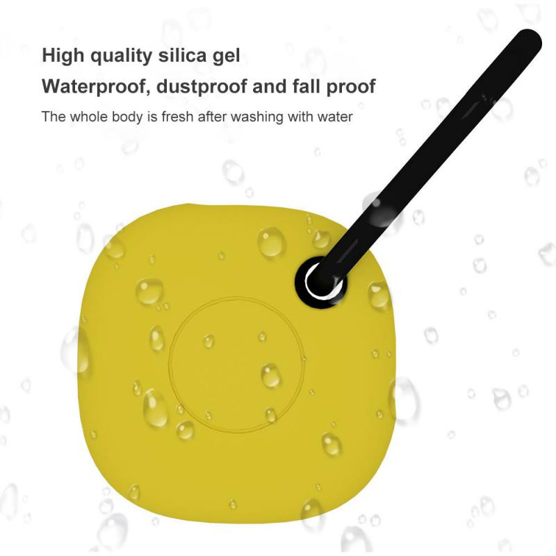 AirTags kaitsekattega silikoonist kaitseümbris Apple`i jaoks Samsung AirTags lemmikloomaotsija jälgija kaitsev varrukakaanega võtmehoidja