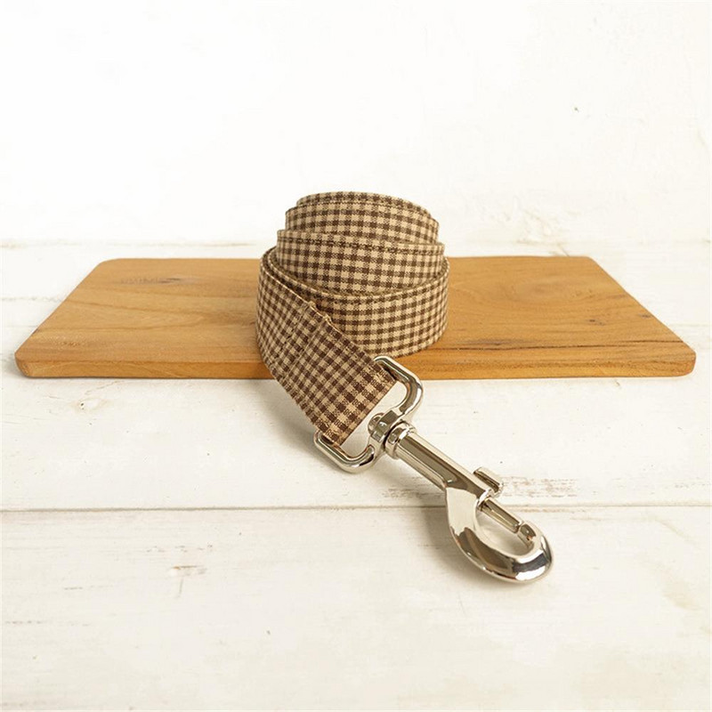 Isikupärastatud lemmiklooma kaelarihm Kohandatud nimesilt ID silt reguleeritav ülikond kiud kohv pruun kassi koera kaelarihmade plii komplekt