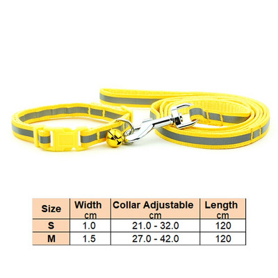 Povodac s ogrlicom za pse, mačke, podesivim ovratnikom za kućne ljubimce s reflektirajućim zvonom za mačku, malog psa za šetnju na otvorenom, terijer pudla