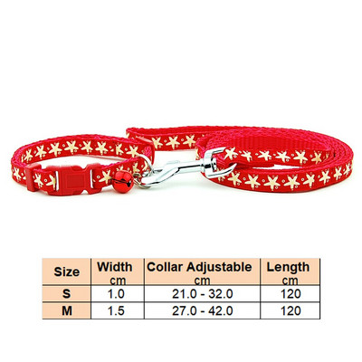 Povodac s ogrlicom za pse, mačke, podesivim ovratnikom za kućne ljubimce s reflektirajućim zvonom za mačku, malog psa za šetnju na otvorenom, terijer pudla