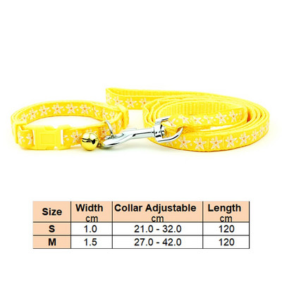 Povodac s ogrlicom za pse, mačke, podesivim ovratnikom za kućne ljubimce s reflektirajućim zvonom za mačku, malog psa za šetnju na otvorenom, terijer pudla