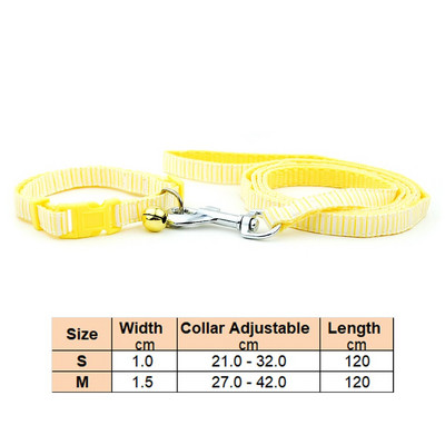 Povodac s ogrlicom za pse, mačke, podesivim ovratnikom za kućne ljubimce s reflektirajućim zvonom za mačku, malog psa za šetnju na otvorenom, terijer pudla