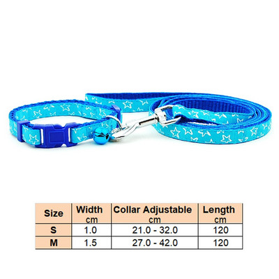 Povodac s ogrlicom za pse, mačke, podesivim ovratnikom za kućne ljubimce s reflektirajućim zvonom za mačku, malog psa za šetnju na otvorenom, terijer pudla