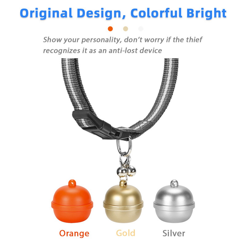 GPS lokator za kućne ljubimce Pametno zvono za kućne ljubimce GPS lokator za pse i mačke protiv gubitka uređaja IP67 Vodootporna elektronička ogrlica za pozicioniranje ograde