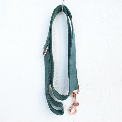 Personalizirana ogrlica za kućne ljubimce Prilagođena identifikacijska oznaka s natpisnom pločicom Podesiva mekana zelena antilop tkanina Ogrlice za mačke i pse Set povodca