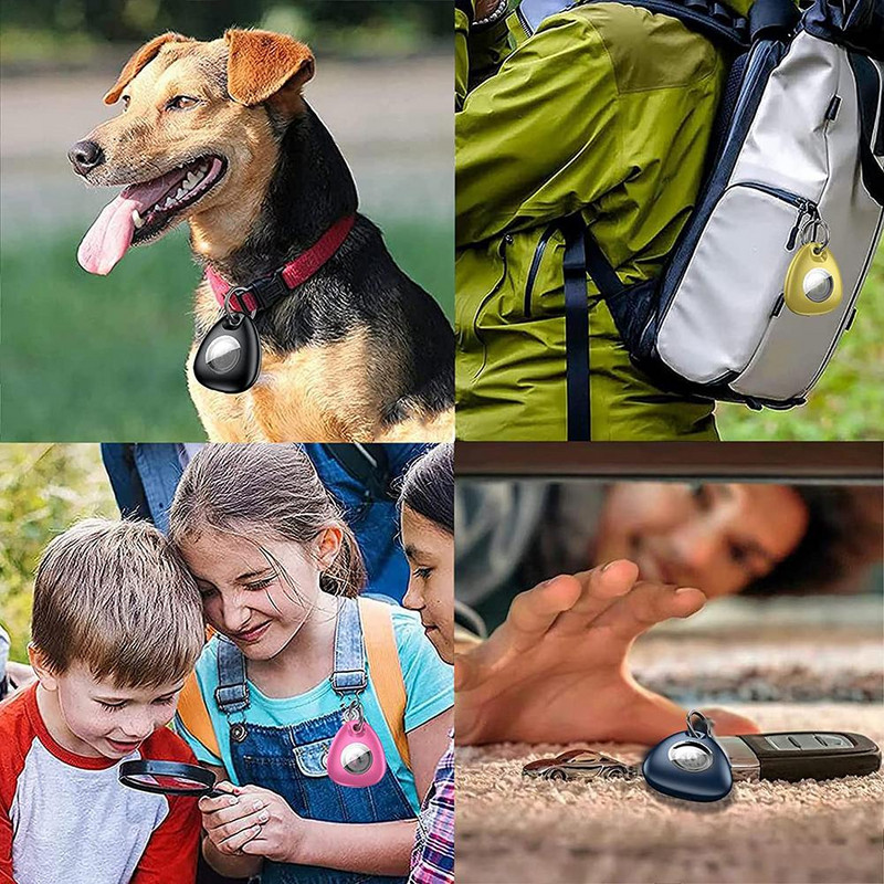 Αδιάβροχη προστατευτική θήκη για σκύλους κατοικίδιων ζώων Αντι-απώλεια κατά των γρατσουνιών Συμβατή για το Airtag Tracker Finder Locator