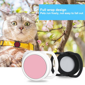 Koera kassi kaelarihm Silikoonist lokaator Apple Airtag Anti-Lost Tracker Seadme kadumisevastane kaitseümbris