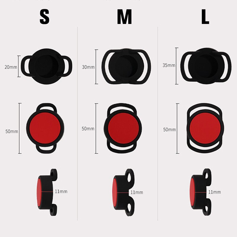 Koera kassi kaelarihm Silikoonist lokaator Apple Airtag Anti-Lost Tracker Seadme kadumisevastane kaitseümbris