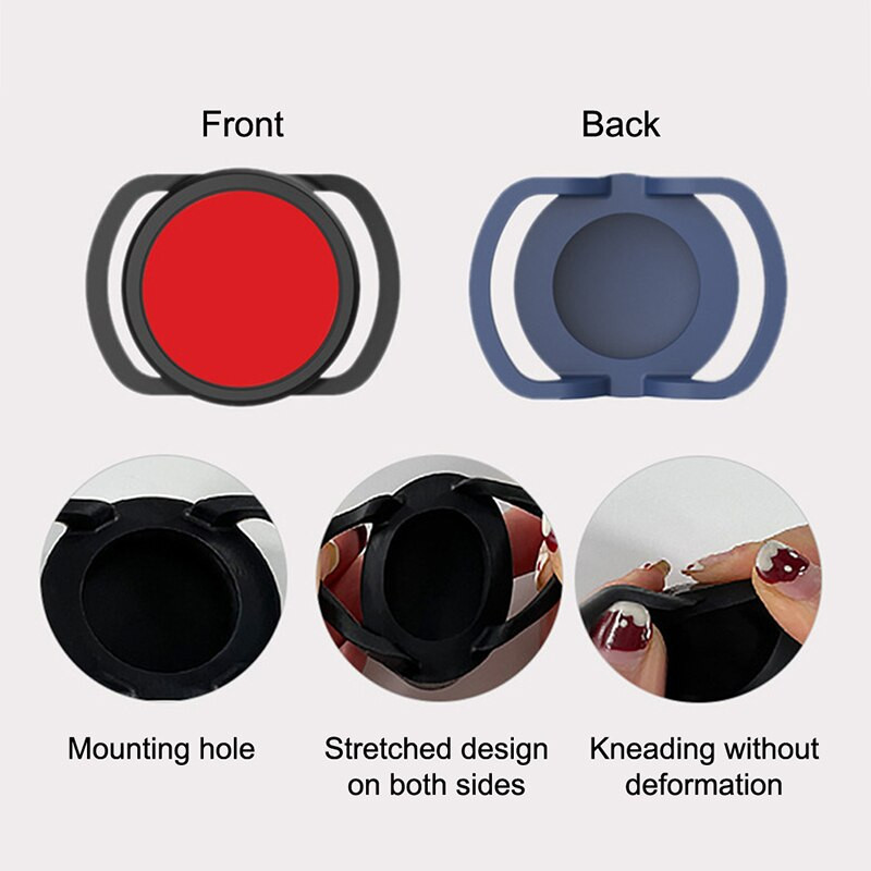 Koera kassi kaelarihm Silikoonist lokaator Apple Airtag Anti-Lost Tracker Seadme kadumisevastane kaitseümbris