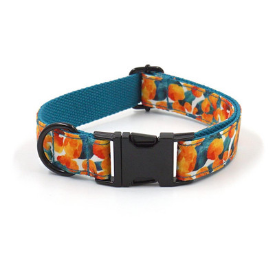 Isikupärastatud koera kaelarihm Kohandatud lemmiklooma kaelarihmad tasuta graveerimine ID nimesilt Silt Lemmikloomatarviku värv Lillede kutsika kaelarihmade komplekt