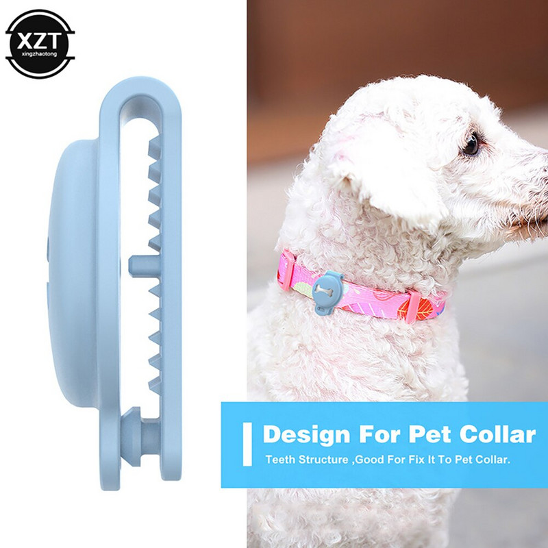 Šunų GPS sekimo priemonės dangteliai išmanusis lokatorius Šuns prekės ženklo apsauginis dėklas naminių gyvūnėlių aptikimo nešiojamas sekiklis Bluetooth skirtas katės įrašams apsaugoti