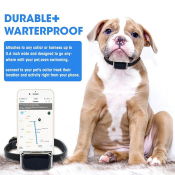 Pet GPS Tracker IP67 Αδιάβροχο ρυθμιζόμενο κολάρο σκύλου Gps Puppy Dog Tracking Συσκευή παρακολούθησης γάτας Anti-Lost Dog Tracker Αξεσουάρ κατοικίδιων