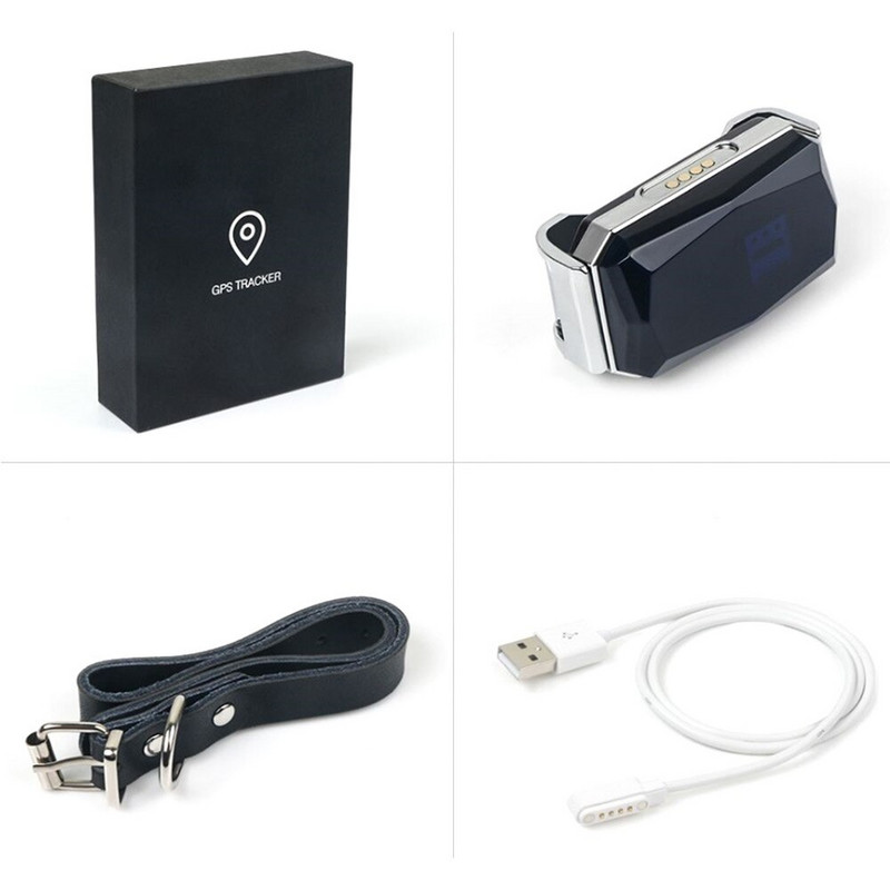 Tracker GPS pentru animale de companie IP67 Gps reglabil, rezistent la apă, zgarda pentru câini, dispozitiv de urmărire a pisicilor pentru cățeluș, dispozitiv de urmărire a câinilor anti-pierdere Accesorii pentru animale de companie