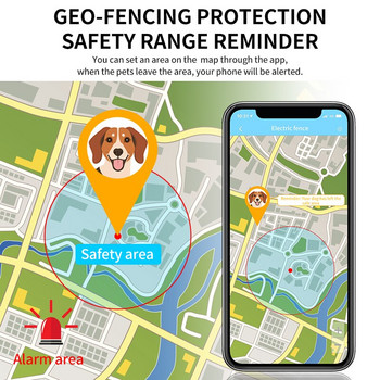 Smart Dog GPS Locator Pet Mini GPS Tracker με κολάρο μόδας για Dog Cat Tracking σε πραγματικό χρόνο Anti-Lost Δωρεάν πλατφόρμα APP