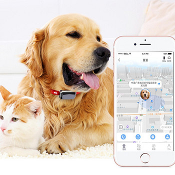 Κυνηγόσκυλο Γεωφράχτης Cat Bluetooth Find Tracker Mini συσκευή εντοπισμού Έξυπνος εντοπισμός θέσης GPS Εντοπιστής άφιξης Wifi Κολάρο Anti-lost