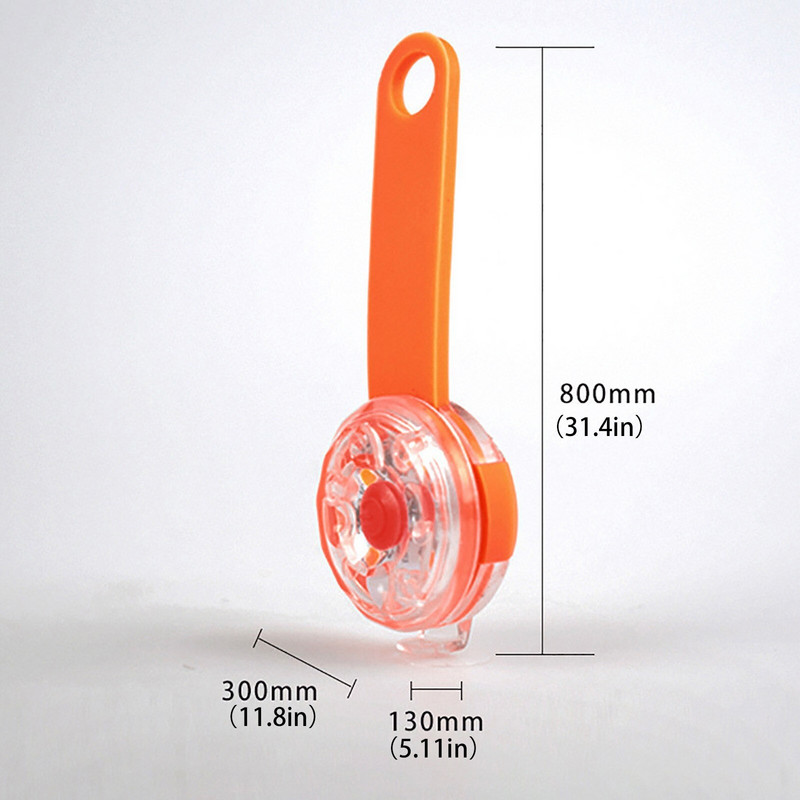 Svjetleći privjesak za ogrlicu za kućne ljubimce Vodootporan za pse Usb svjetlo Trepćuće svjetlo Led Punjiva Led mačke Teddy Bulldog Oprema za kućne ljubimce