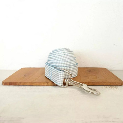 Εξατομικευμένο κολάρο σκύλου Προσαρμοσμένα περιλαίμια για κατοικίδια Χαρακτική ετικέτα ταυτότητας για κατοικίδια Αξεσουάρ για κατοικίδια Καρό Σετ λουριών κολάρα κουταβιού Προμήθεια