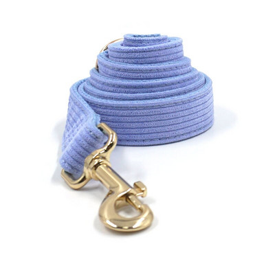 Εξατομικευμένο κολάρο σκύλου για μεσαίου μεγέθους σκύλους Χωρίς έλξη ανοιχτό μωβ Κοτλέ κολάρο και σετ λουριών Εξάρτημα κατοικίδιων εξωτερικού χώρου με τσάντα κακά