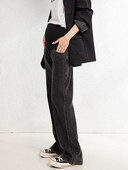 Γυναικείο casual παντελόνι για εγκύους - ψηλόμεσο