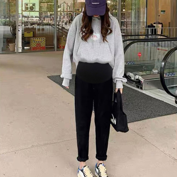 Pantaloni de dama pentru gravide in doua culori