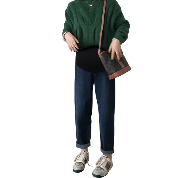 Pantaloni de dama pentru gravide in doua culori