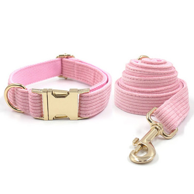 Harnaș pentru câini de designer, cu identificare peronalizată, set de ham și lesă pentru animale de companie, pentru femele, ajustabil, drăguț, cățeluș, guler cu papion de lux